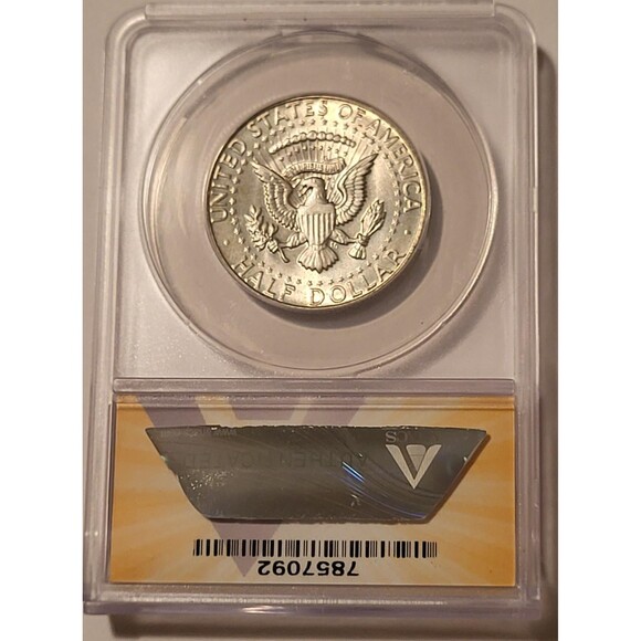 1968 D Kennedy Half Dollar DDR-004 MS64 ANACS - Picture 2 of 4